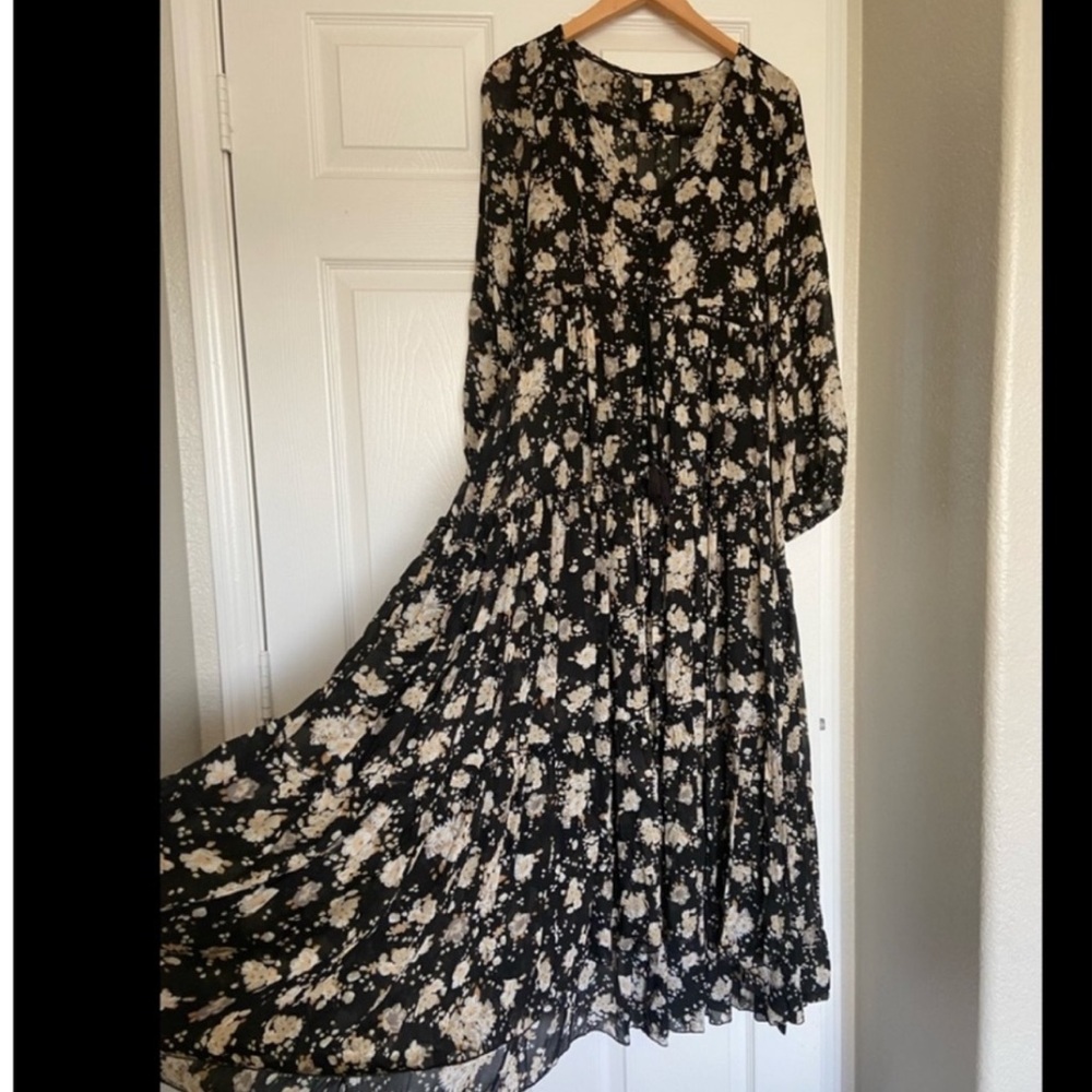 Spell & The Gypsy Collective GYPSY DANCER GOWN CAVIAR